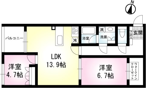 Maison Blanc 間取り