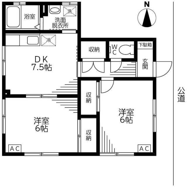 ドエルお花茶屋 間取り