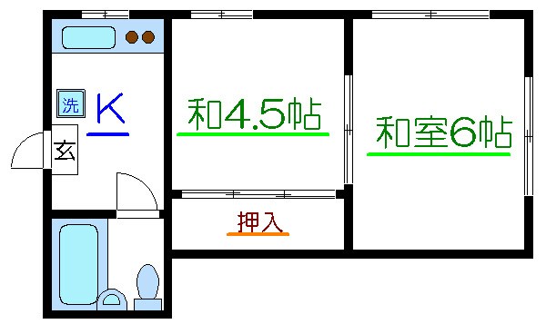幸ハイツ 間取り