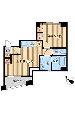 エスティメゾン千駄木 間取り