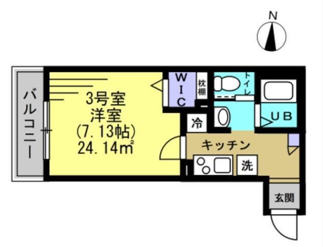 Alber五反野 間取り
