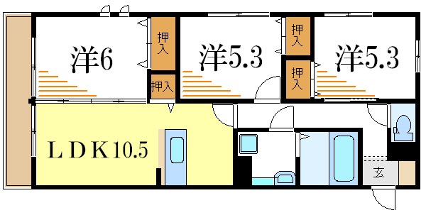 ロータスコート  間取り