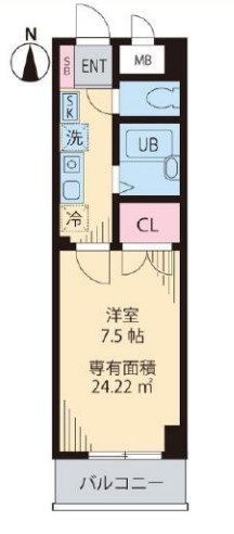 カーサデシノセ  間取り