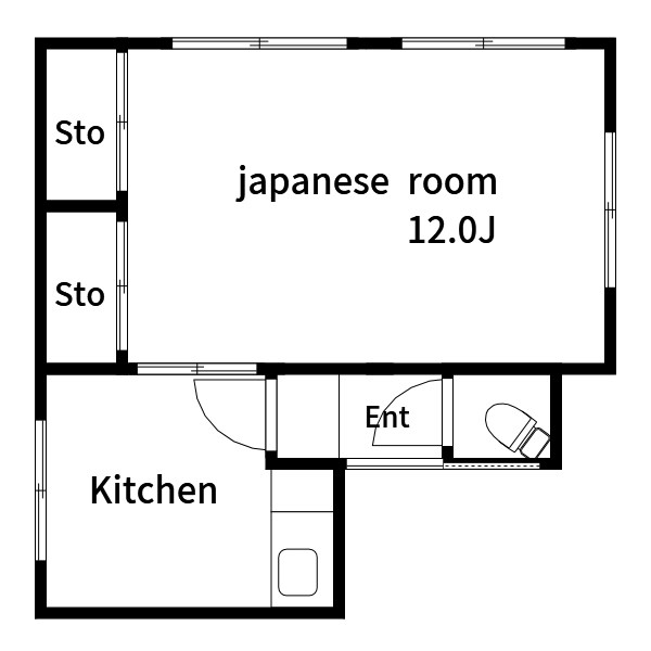 添田アパート 間取り