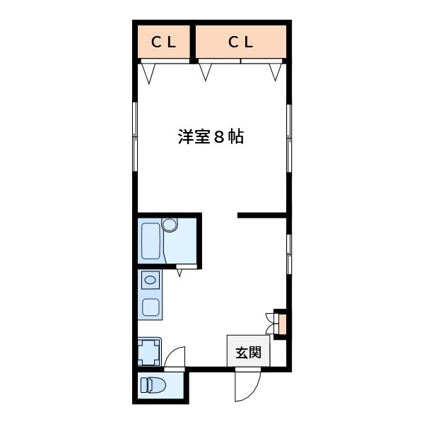 アピール深川 301号室 間取り
