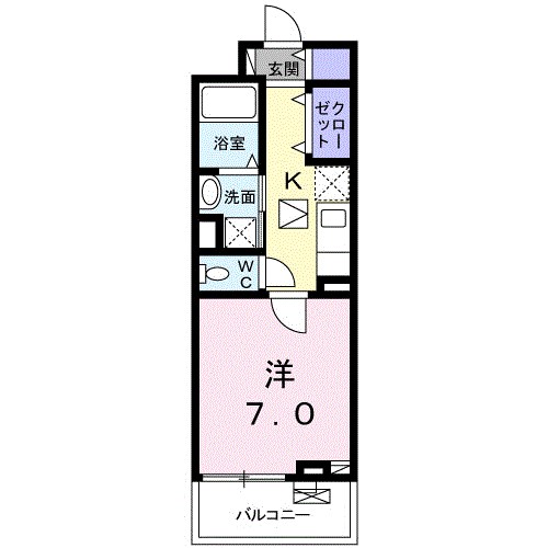 ドミールサワⅢ 間取り