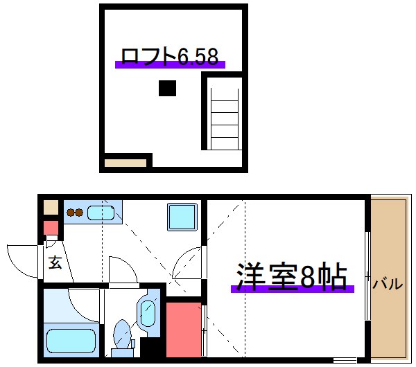エル・アミティエ 間取り