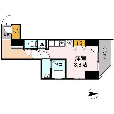 フィルモア ワン 間取り