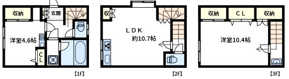東尾久４丁目戸建 間取り