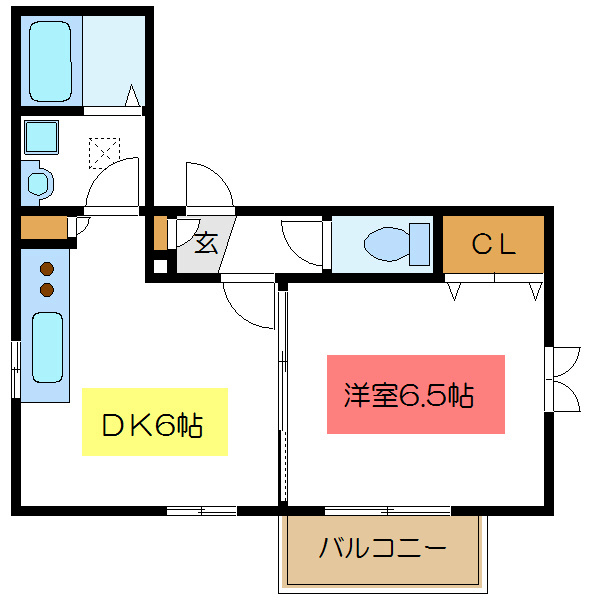 アークみのり 間取り