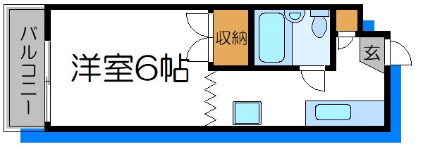 オレンジハイム 115-2号室 間取り