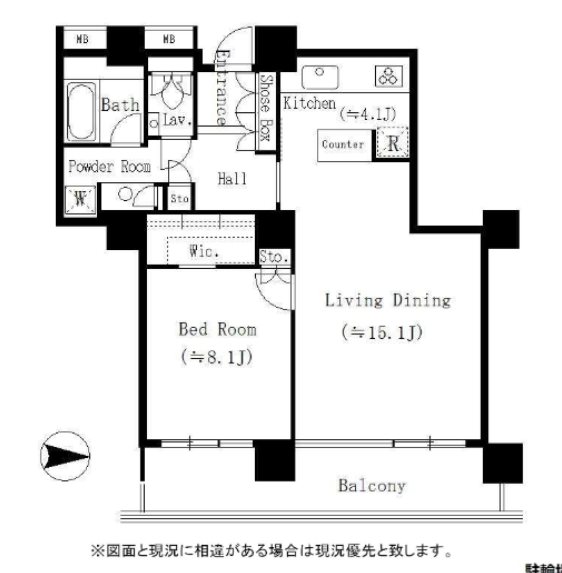 リバーポイントタワー 間取り