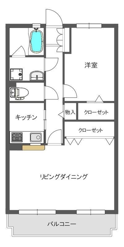 サンライズ伊興 間取り