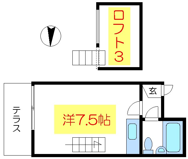 メゾン南砂 間取り