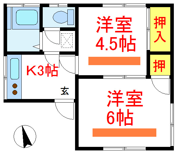 佐藤荘   間取り