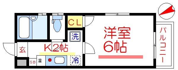 セントエルモ三ノ輪  間取り