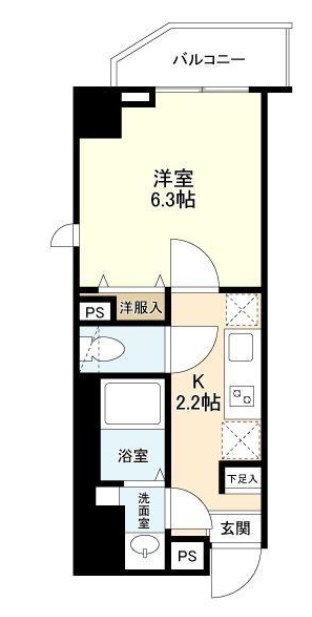 Ｖｅｒｒｅ森下  間取り