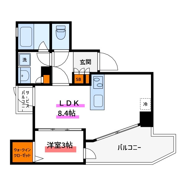 シエリア町屋 間取り