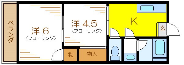 ヒカリコーポ 間取り