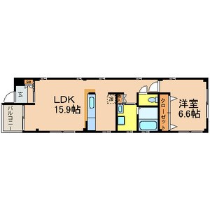 東亜美術第２ 間取り