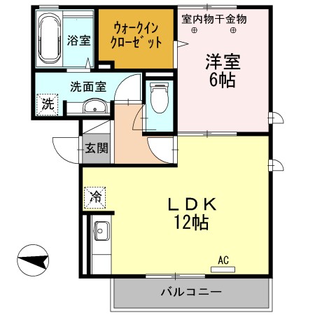 オリオンプラザ 間取り