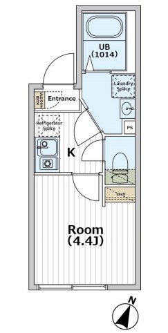 クロワッサン西小岩 間取り