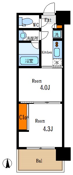 ガーラ・アヴェニュー木場 間取り