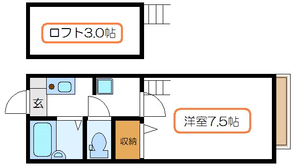 メインシティガーデン細田  間取り