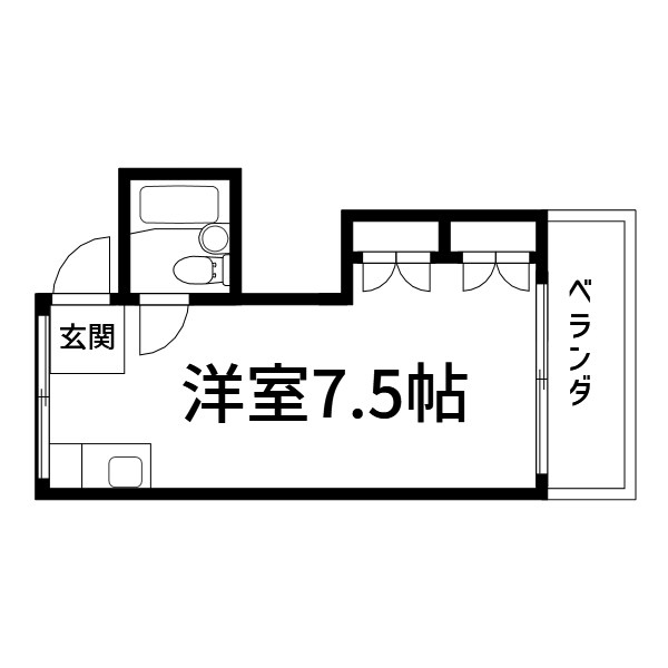 コーポつくも 間取り