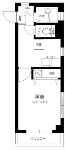 コンフォート日暮里 間取り