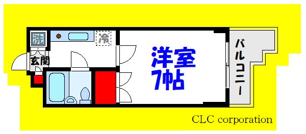 グランドマンション 302号室 間取り