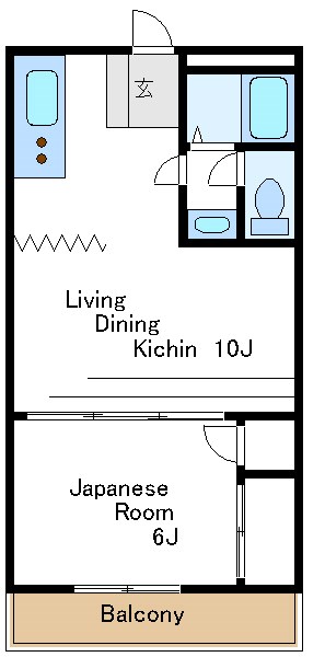 リカーハイツ 間取り