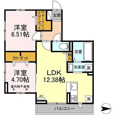 パティオ東尾久 間取り