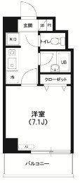 ヴィラクリヤマ  間取り