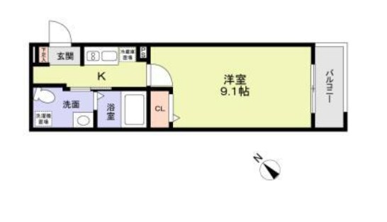 Jブラン三ノ輪 間取り