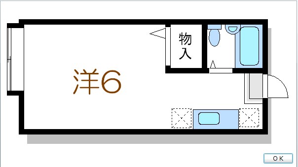 スカイパレス葛西 間取り