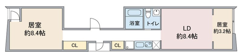 Ｆｌｏｒａｉｓｏｎ　ＨＡＮＡＫＡＷＡＤＯ 間取り