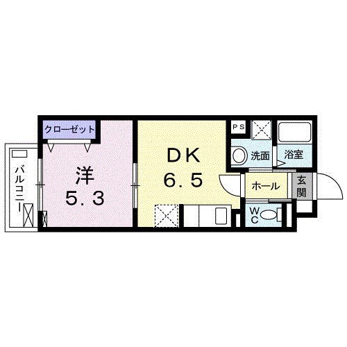 バルーム10 間取り