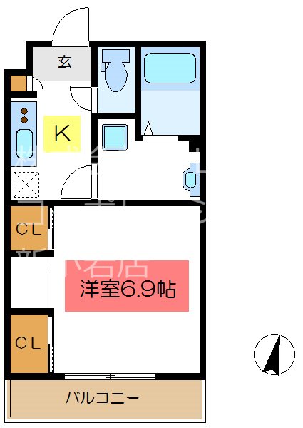リブリ・サンライズ新小岩 間取り