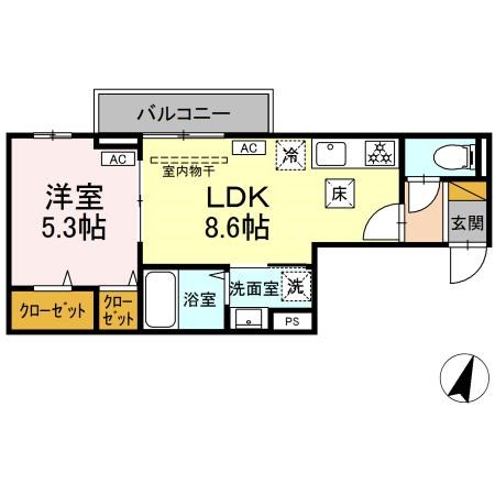セレスティア南篠崎町 間取り