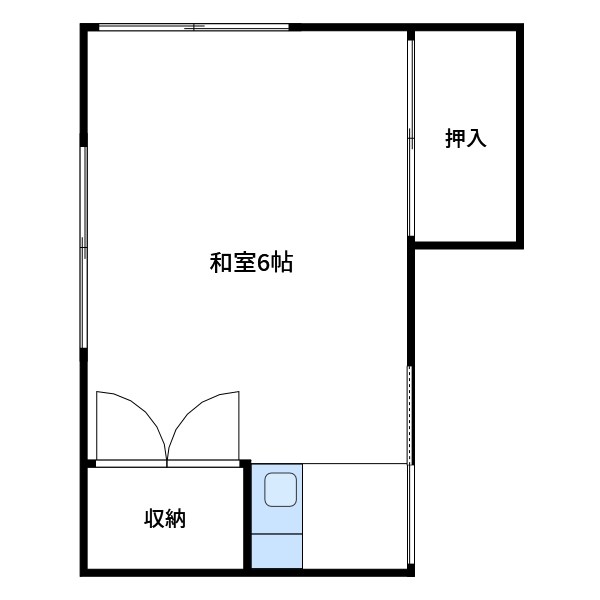 第二みどり荘 間取り
