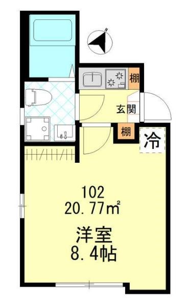 ザ・ハウス小岩 間取り図