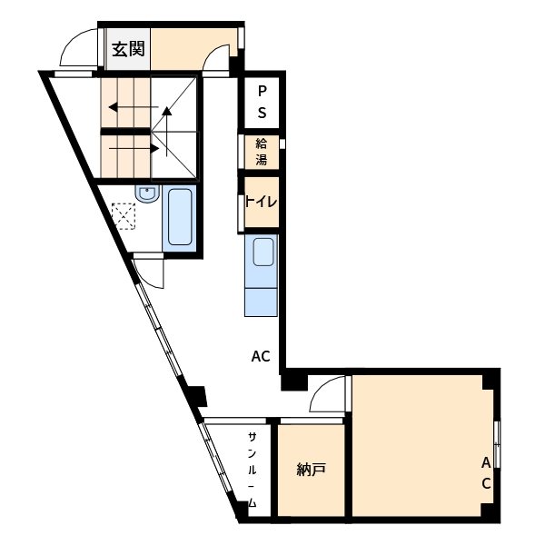 町屋１丁目マンション 間取り