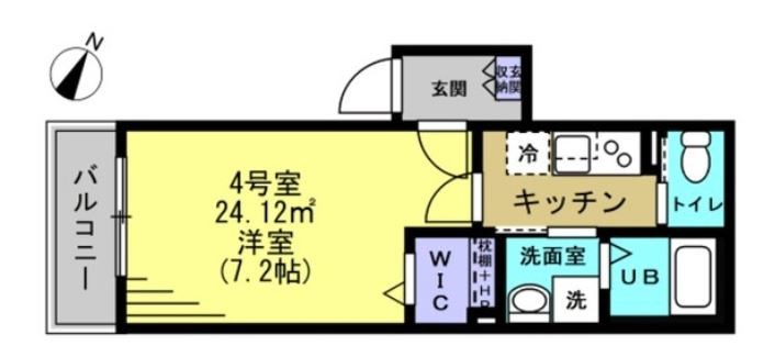AJ四ツ木Ⅰ 間取り