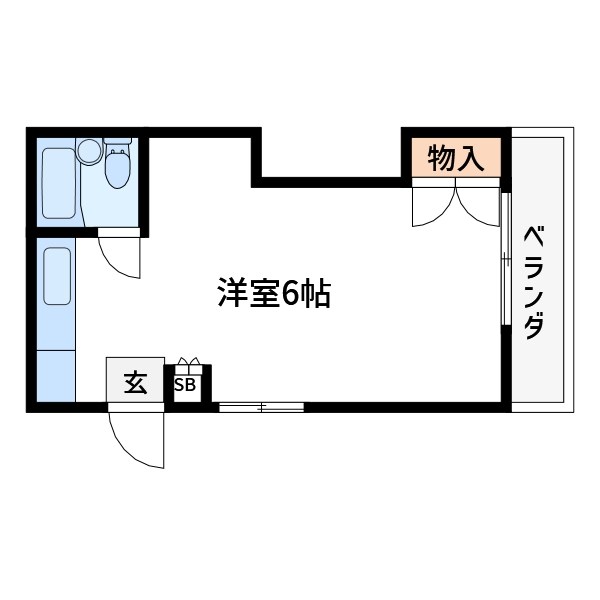 コーポ秀 間取り