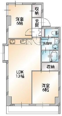 ハビテ葛西  401号室 間取り