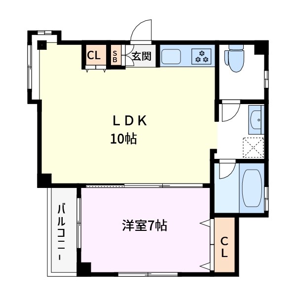フォルテス吉原   間取り