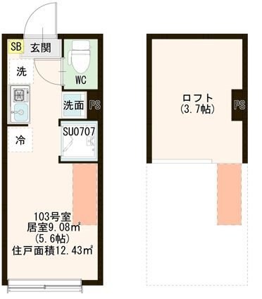 ハーモニーテラス西亀有Ⅲ 間取り