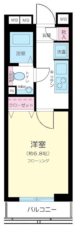 ステージグランデ日本橋  間取り