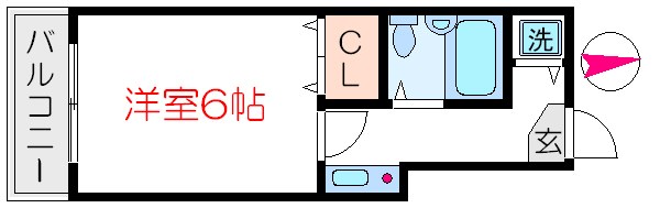 レジデンス仲村 間取り